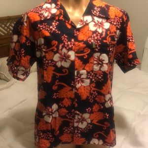 IZOD 2005 Pinehurst Hawaiian Shirt L